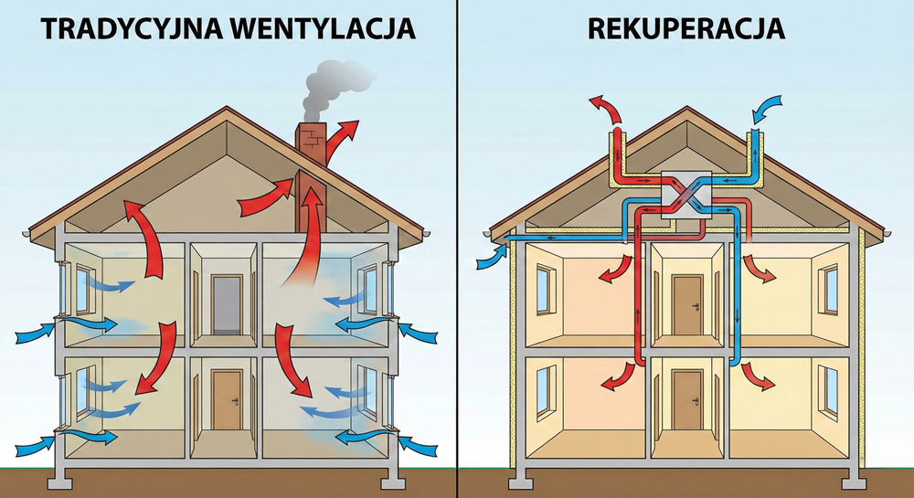 Wentylacja mechaniczna czy grawitacyjna - porównanie systemów